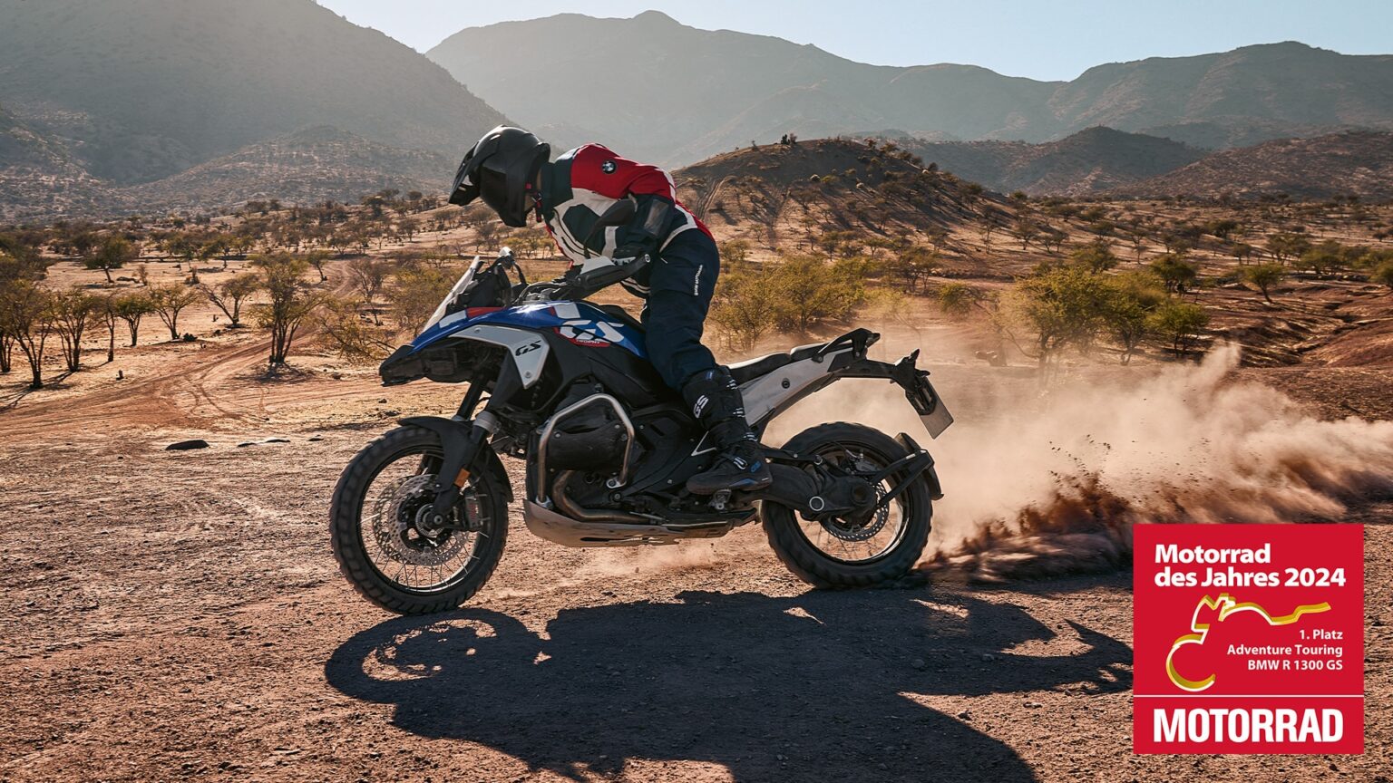 Die neue R 1300 GS ergattert den ersten Platz in der Kategorie “Adventure Touring”